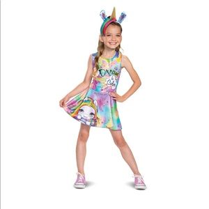 New unicorn rainbow dress